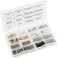 Qualihome Household Repair and Hanging Kit Screws Nails Wall Anchors Cup Hooks Picture Hangers Push Pins and More