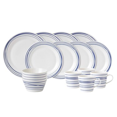 Royal Doulton Pacific Lines 16Piece Dinnerware Set