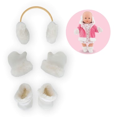 Corolle Mon Grand Poupon Winter Accessories Set Toy Baby Doll