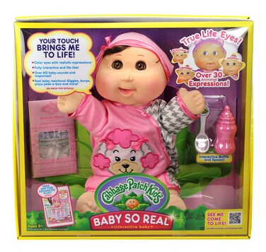 Cabbage Patch Kids 14 Baby So Real Brunette