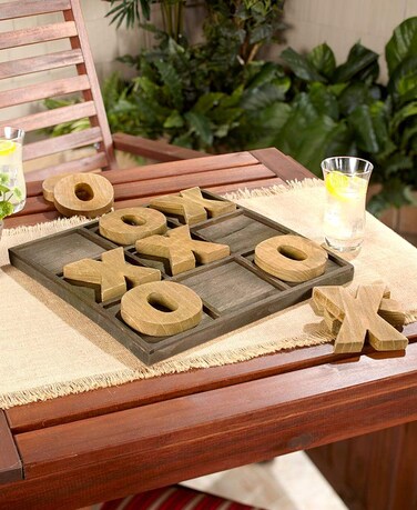 LTD Table Top TicTacToe Board Game with Jumbo Pieces  11 Pieces