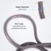 JAKAGO Weighted Jump Rope Adjustable TangleFree Speed Rope Skipping with Ball Bearing Handle Skip Rope for Workout Fitness Boxing MMA Endurance Training Jumping Rope for Men Women Exercise 141LB