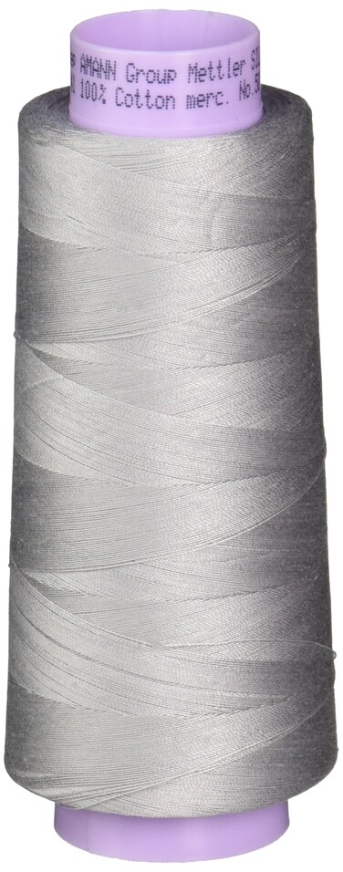 Mettler SilkFinish Cotton Thread 2000 yd1829m Ash