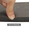 QLOUNI 4 Pcs Garage Wall Protector Car Door Protector Garage Wall Guard for Car Doors Self Adhesive NBR Foam Garage Car Door Protector AntiCollision for Warehouse Parking Assist