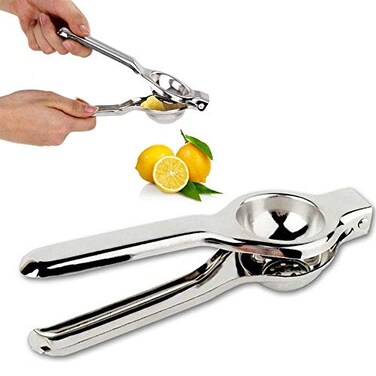 Stainless Steel Lemon Citrus Squeezer  Bottle Opener by Healthnode