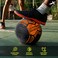 Vector X Street Soccer Football OrangeBlack Size 5 Material Rubber Moulded Football 32 Panel Ball Standard Size 5
