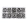 800pcs M2 Screw Assortment Kit M2 Cross Drive Flat Head SelfTapping Screws  NickelPlated Carbon Steel Wood Screws Kit Woodworking Fastener with Box 4mm20mm