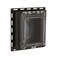 TayMac MR420CZ 1Gang Recessed Enclosure Extra Duty 6in1 Nonmetallic Weatherproof inUse Cover HorizontalVertical Bronze