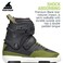 Rollerblade NJ Pro Unisex Adult Street Inline Skate Black and Army Green Premium Inline Skates 8