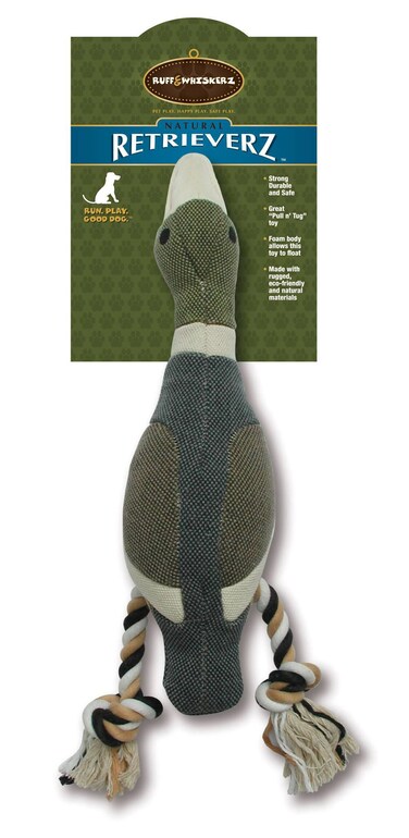 Ruff  Whiskerz Natural Retrieverz Dog Toy