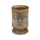 825Inch Tall Wood and Metal Inlay Heritage Collection Utensil Holder