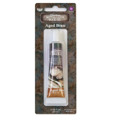 Prima Marketing Aged Brass Finnabair Art Alchemy Metallique Wax 68 Fluid Ounce 068 Fl Oz Pack of 1