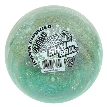 Maui Toys Jumbo Glitter Sky Ball 120mm Colors May Vary