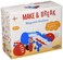 Make  Break Magnetic Airplane  Buildable Wooden Plane Toy with Pilot Wings Propellers Wheels and Other Magnet Parts  DIY Construction Model Playset Building Toys  Break Apart Jet