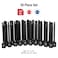 SUNEX TOOLS 2637L 20pc 12 Drive Impact Hex Driver Master Set 6in  to 932 and 6mm to 17mm