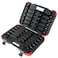 SUNEX TOOLS 2637L 20pc 12 Drive Impact Hex Driver Master Set 6in  to 932 and 6mm to 17mm