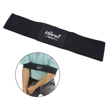 Uspacific Arm Band Training Aid Golf Swing Training Aid Exercise Posture Motion Correction Belt for Golf Beginner