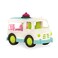 Battat Wonder Wheels Toy Ice Cream Truck For Kids Toddlers  Ice Cream Van Toy  Pretend Play Recyclable Materials  1 year