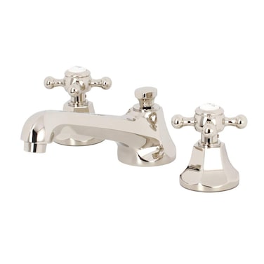 Kingston Brass KS4466BX Metropolitan Widespread Bathroom Faucet Polished Nickel 8 x 556 x 3