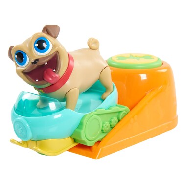 Just Play Puppy Dog Pals Rolly with Snowmobile  Launcher