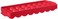 Hutzler Ice Tray Red