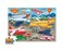 Crocodile Creek  Busy Airport  36 Piece Jigsaw Floor Puzzle with HeavyDuty Box for Storage Large 20 x 27 Completed Size Designed for Kids Ages 3 Years and up