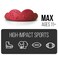 SISU Max 24mm Sports Mouth Guard for Football Hockey Lacrosse Boxing Custom Fit for YouthAdults Purple Punch