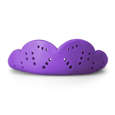 SISU Max 24mm Sports Mouth Guard for Football Hockey Lacrosse Boxing Custom Fit for YouthAdults Purple Punch