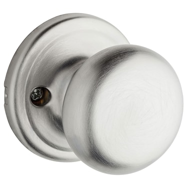 Kwikset 97880866 Hancock HalfDummy Knob in Satin Chrome