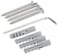 Grohe 40802001 Essentials Metal 728in Double TowelRail 26182 x 4725 x 2363 Starlight Chrome