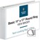 Business Source 45101 Reference Binder 11Inch x17Inch  2Inch  White