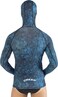 Cressi Hooded rash guard Blue Hunter XXLarge