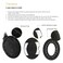 Tranesca Replacement Earpad kit for Bose QC152535AE2AE2i Black