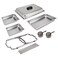 Sterno Buffet Kit Foldable Chafing Dish Buffet Set  Chafing Dishes for Buffet  Catering Food Warmers  Catering Supplies  Food Warming Trays for Buffet Party  8Piece Chafing Dish Set