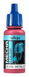 Vallejo Metallic Red 17ml Painting Accessories