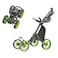 caddytek Caddycruiser One Version 8  OneClick Folding 4 Wheel Golf Push Cart Lime