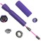 YZLSPORTS Premium Adjustable Women Jump Rope With Carrying Pouch By Fitness Factor Ergonomic Durable And Easy To Adjust For MenWomenChildren Of All Heights And Skill Levels Purple