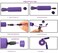 YZLSPORTS Premium Adjustable Women Jump Rope With Carrying Pouch By Fitness Factor Ergonomic Durable And Easy To Adjust For MenWomenChildren Of All Heights And Skill Levels Purple