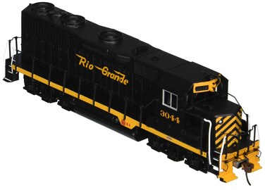Bachmann Industries EZ App Smart Phone Controlled Rio Grande 3044 GP35 Locomotive Train