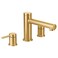 Moen T393BG Align 2Handle Deck Mount Modern Roman Tub Faucet Trim Kit Valve Required Brushed Gold