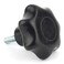 Big Horn 19712B5PK 51618 x 1 Stud 7Star knob 5PK