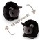 TeeTurtle  The Original Reversible Llama Plushie  Patented Design  Black and Gray  Show Your Mood Without Saying a Word
