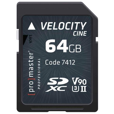 ProMaster SDXC 64GB Velocity CINE