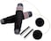 Weighted Cordless Jump Rope for Workout Tanglefree Adjustable Bod Rope Skipping Rope for Beachbody Weight Loss Boxing MMA WOD Training BOD Rope MBF Fitness for Men Women Kids