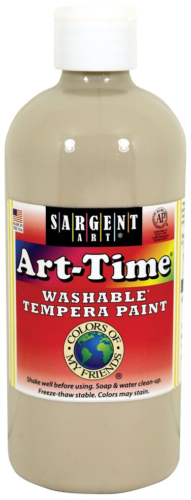 Sargent Art 175807 16 oz Beige Multicultural Washable Tempera Paint