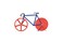 doiy Fixie Bicycle Pizza Cutter Bike Palm Springs