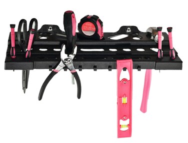HomeX  Wall Mount Multi Tool Storage Organizer Rack  Perfect for Garage Shop or Shed