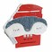 EleCharm Plush Sleeping Mask TerryLoop Light Pink Rabbit Soft Blindfold Block Light Eye Mask