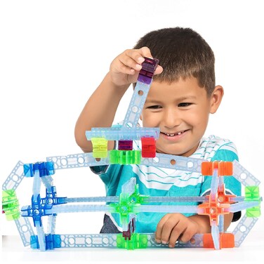 Brackitz Inventor STEM Discovery Building Toy for Kids Ages 3 4 5 6 Year Olds  Best Boys  Girls Educational Engineering Construction Kits  Creative Fun Learning Toys for Children  44 Pc Set