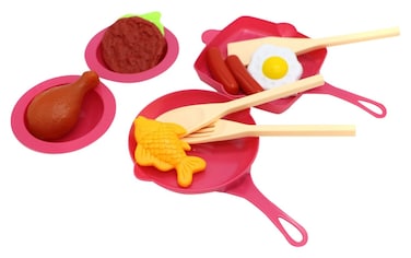 Little Treasures Cooking Frying  Grilling Playset